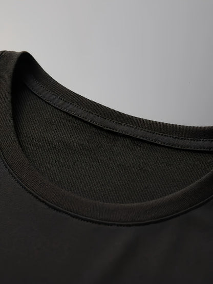 Men's Oversized T-Shirt - Crew Neck Short Sleeve