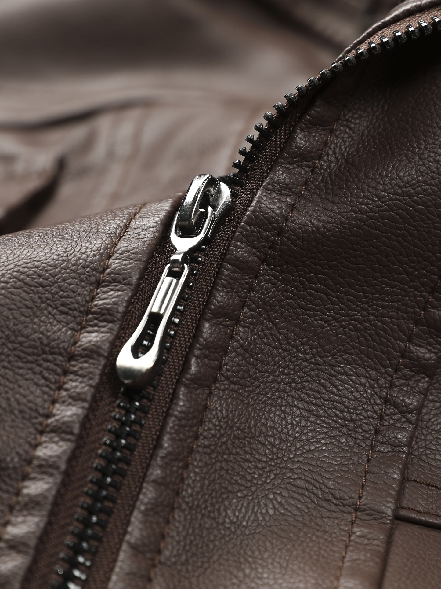 Women'S Faux Leather Jacket Hooded Autumn And Winter Faux Leather Jacket Women'S Faux Leather Jacket