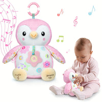 Pink Music Penguin