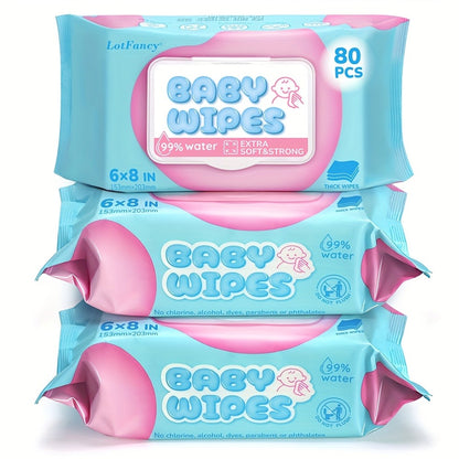 Baby Wipes - 8-pack Wet EDI Pure