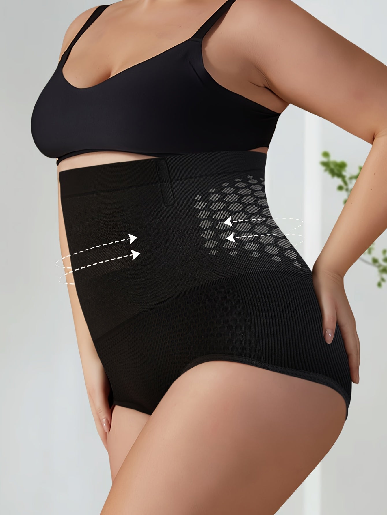 Women'S High Waist Shapewear Bottoms | High-Waisted Seamless Tummy Control Butt-Lifting Shorts | Seamless, Adjustable Strap, Firming & Lifting, Comfortable For Women