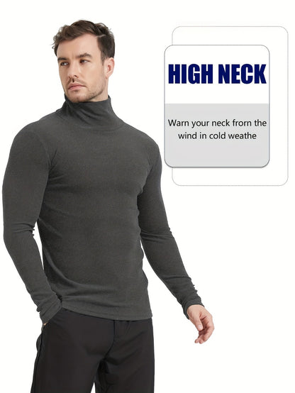Men's Solid Color Performance Shirt - Long Sleeve 426725