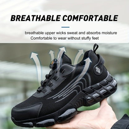 Men's Work & Safety Shoes - Puncture Resistant & Lightweight Design