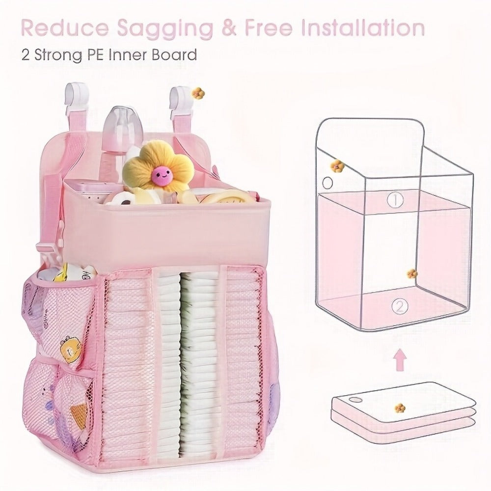 Diaper Organizer - Hanging Changing Caddy Crib