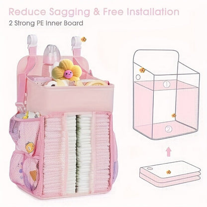 Diaper Organizer - Hanging Changing Caddy Crib