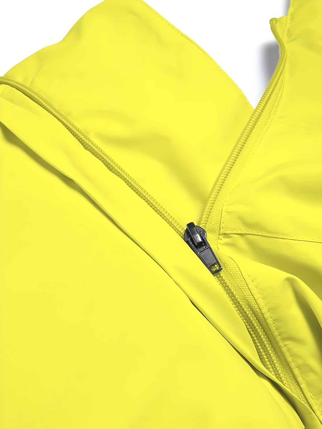 Men'S Rain Jacket Waterproof with Zipped Pockets Windproof Rain Jacket with Hooded