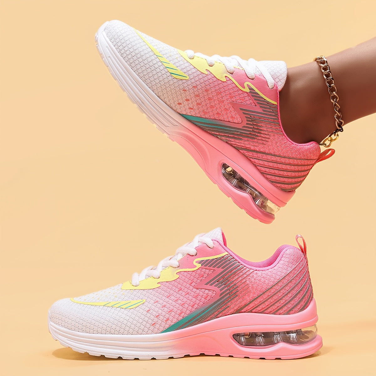 Women's White Mesh Shoes - product view 8