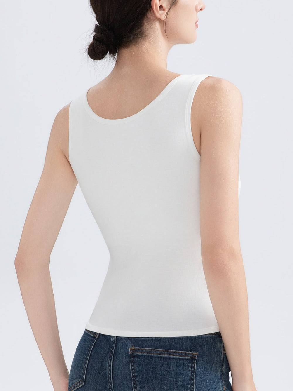 Women's Built-In Bra Camisoles - 3-Pack Wire-Free Padded