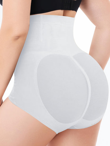 Tummy Control Shapewear With Compression Clasps For Women - High Waisted Tummy Tuck Shaper, Butt Lifting Bodysuit & Fajas Moldeadoras For Elegant Lady