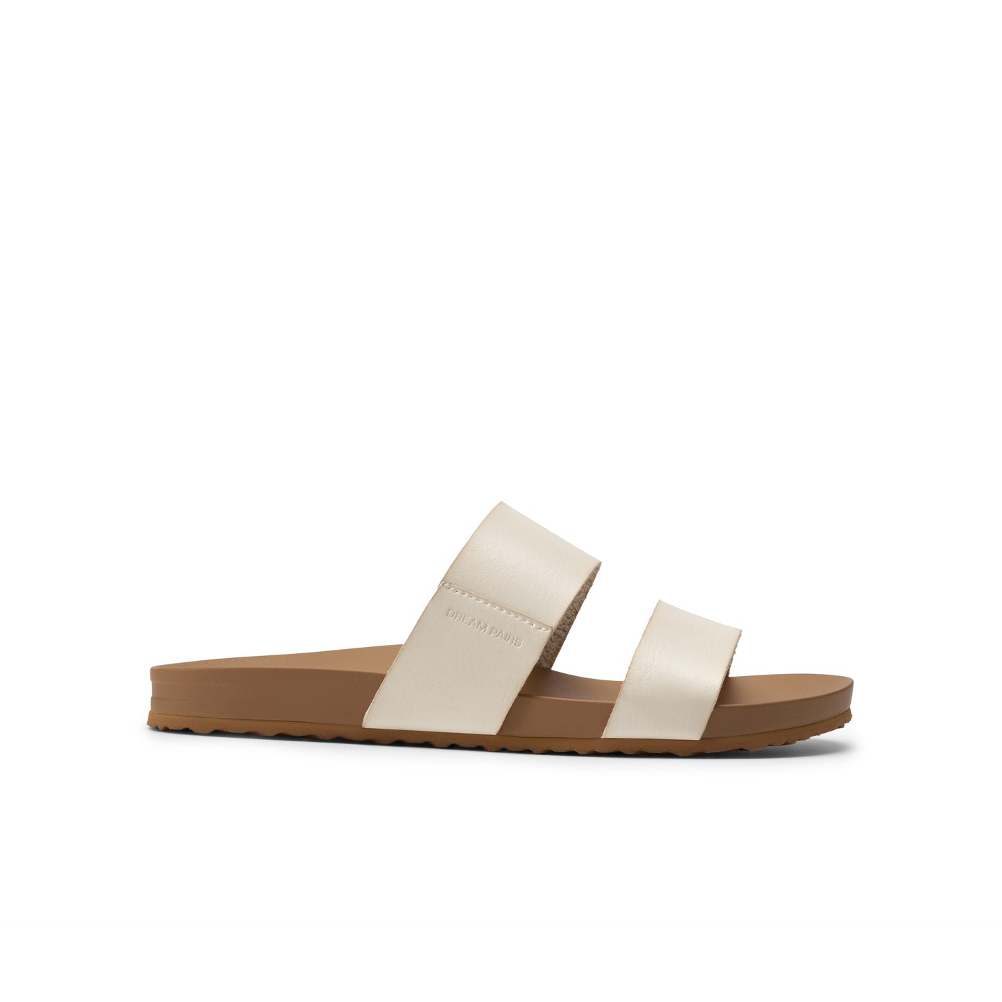 Women's Open Toe Slides Sandals Comfortable Support Footbed Two Strap Slip-on Fashion Casual Beach Vacation Lightweight Flat Sandals Summer for Women