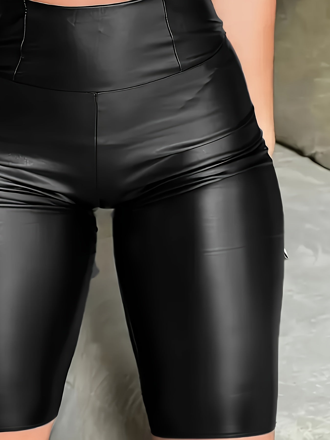 Black Shorts Sexy Skinny Stretchy Hot Pants European And American Fashion High Waist Pant