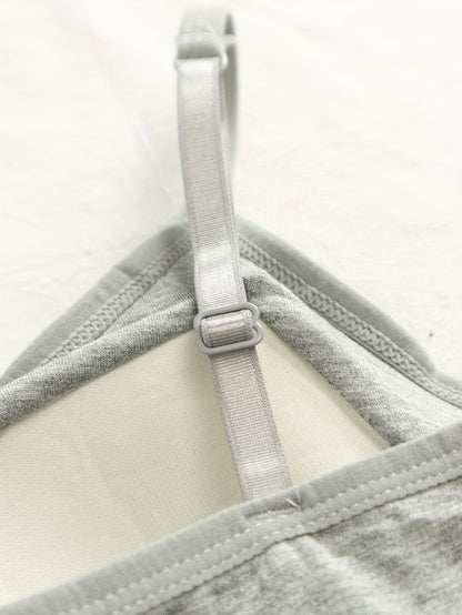 Women'S One-Piece Summer Loungewear Featuring Integrated Bra Padding, Camisole Style, Wire-Free