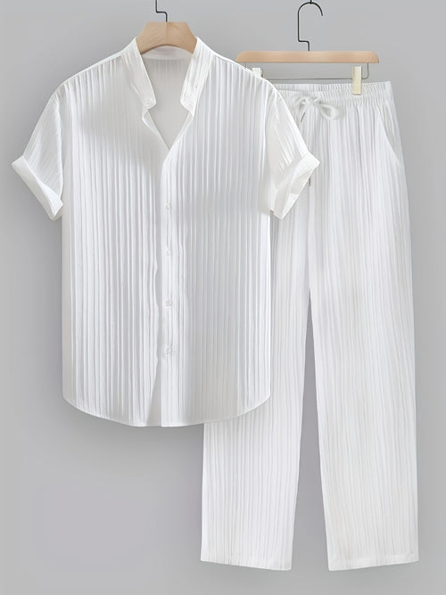 Men's Two-Piece Outfit Set - Short Sleeve 013925