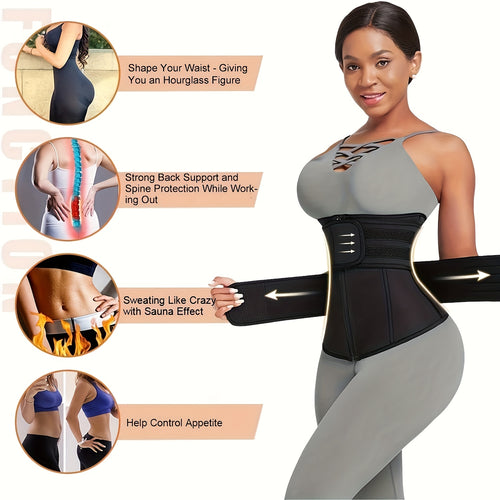 Waist Trimmer Belt for Women And Men Triple Wrap Ab Cincher Tummy Control Body Shaper Waist Support