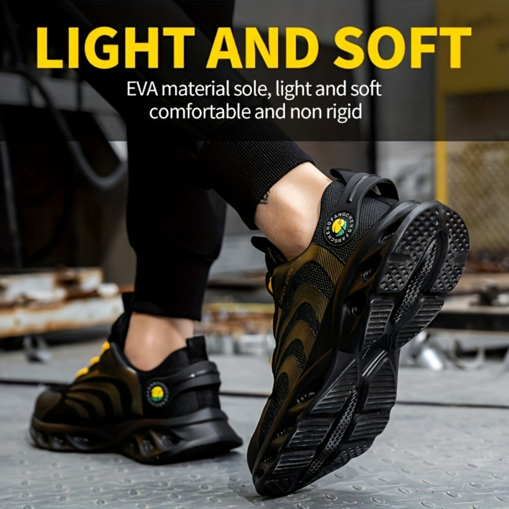 Unisex Work & Safety Shoes - Puncture Resistant & Slip-On 856485