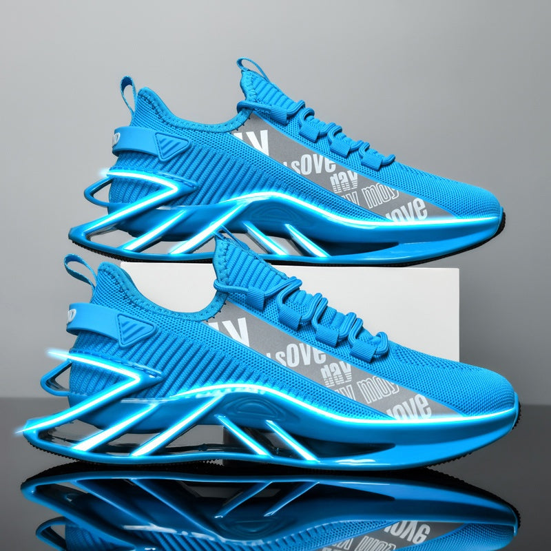 [Breathable Running Shoes] Offer: Men's Running Shoes, Breathable Mesh Running Shoes for Men - Lightweight Non-Slip Athletic Sneakers with Flexible Sole, Jogging Gym Walking PLUS SIZE