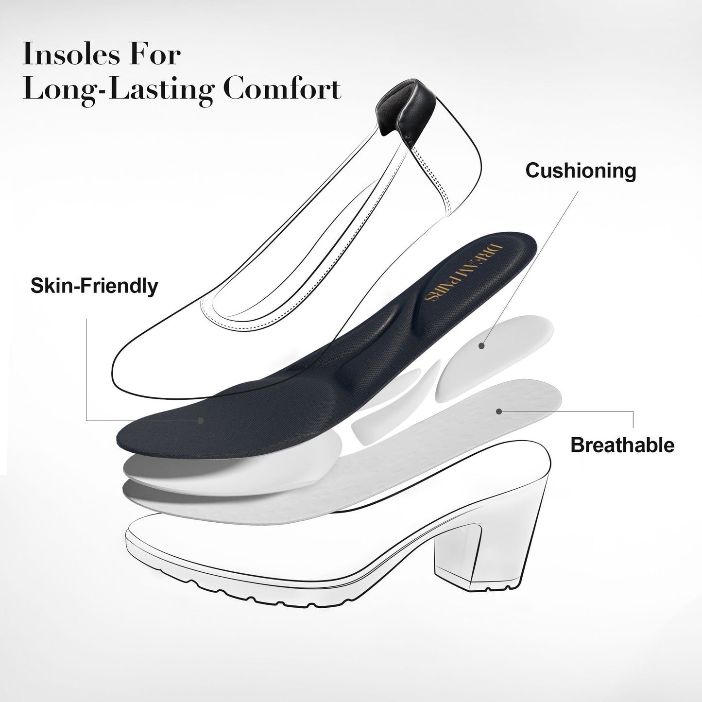 Women's Chunky Closed Toe Low Block Heels Work Pumps Comfortable Round Toe Dress Wedding Shoes One Foot Kick Design Fashionable Bride Bridesmaid Wedding Party Party Holiday Formal Shoes