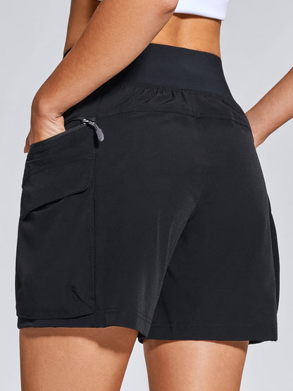 Women's Hiking Cargo Shorts Quick Dry & 50+ Ultra Comfortable High Quality Lightweight Workout Shorts with Big Zipper Pockets for Women Golf Athletic Spring & Summer Essential, Perfect for Going Out
