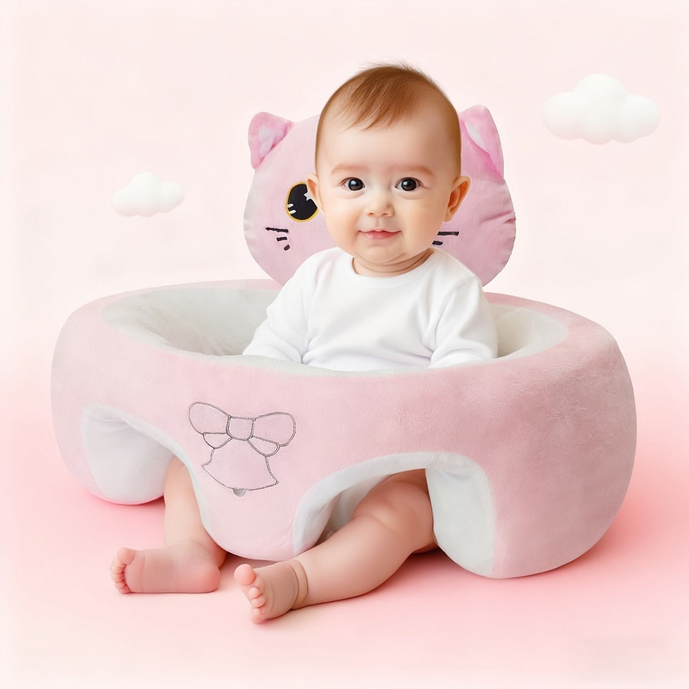 Infant Floor Seat - Plush Back Support Activity Chair