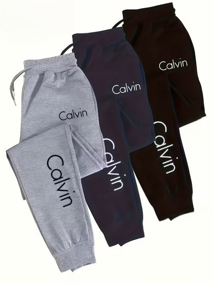 Men's Jogger Pants - Drawstring Waist