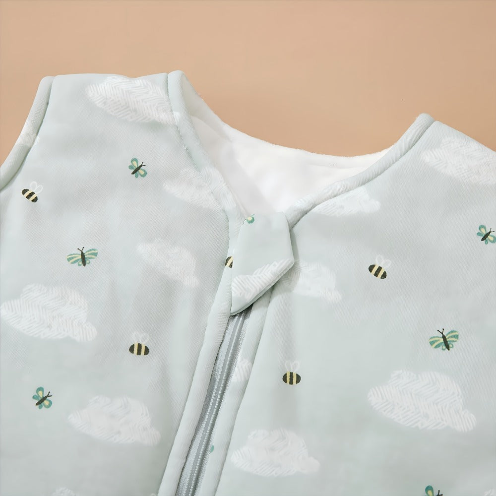 Baby Swaddle Sack - Quilted Soft Warm Sleep