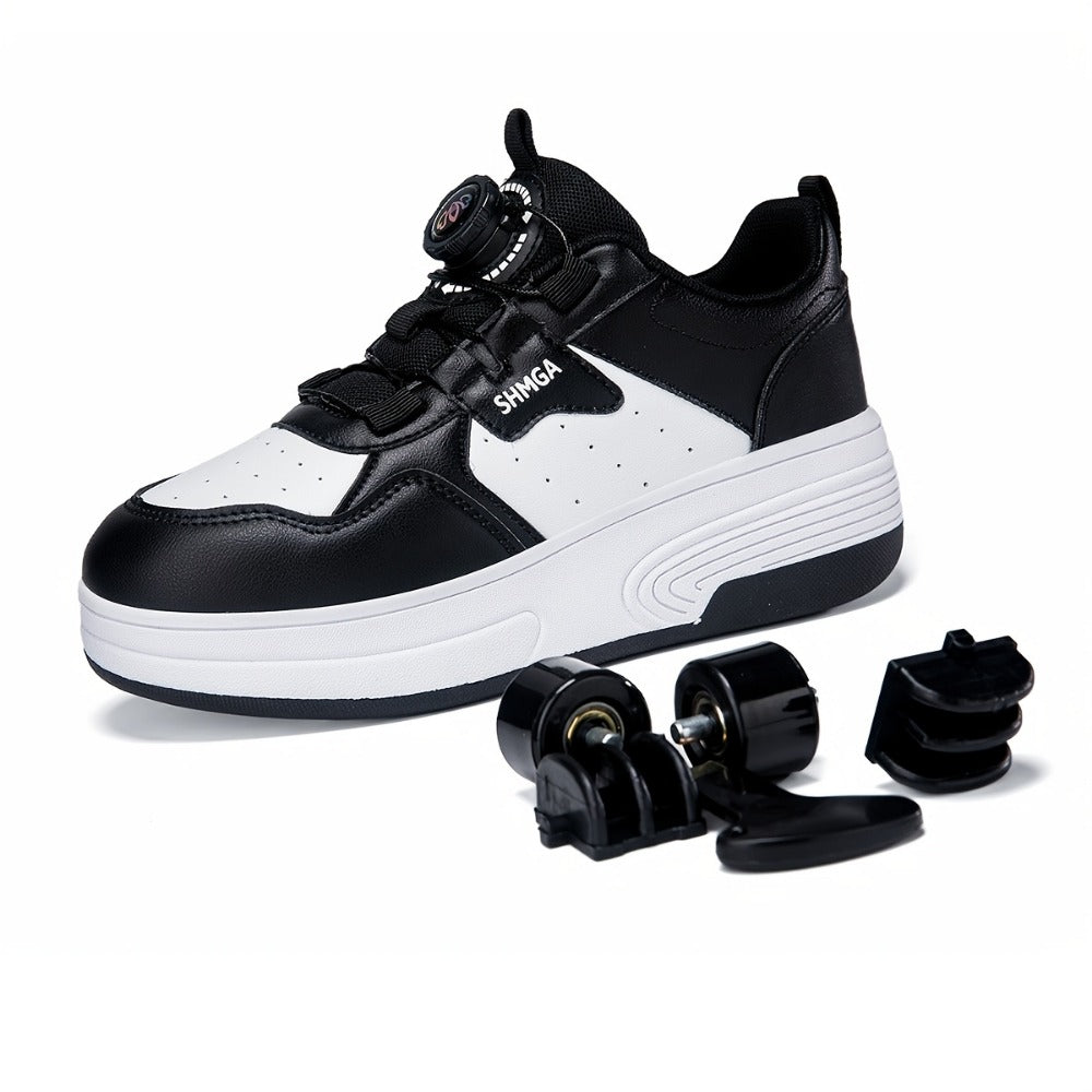 Boys Roller Shoes - Breathable Mesh 537893