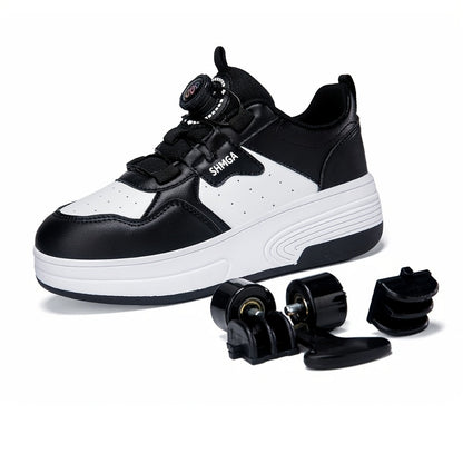 Boys Roller Shoes - Breathable Mesh 537893
