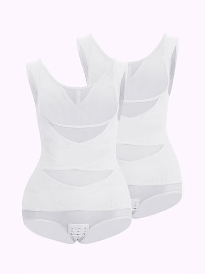 2pcs Women'S Shapewear Bodysuit Tummy Control Butt Lifting High Waist