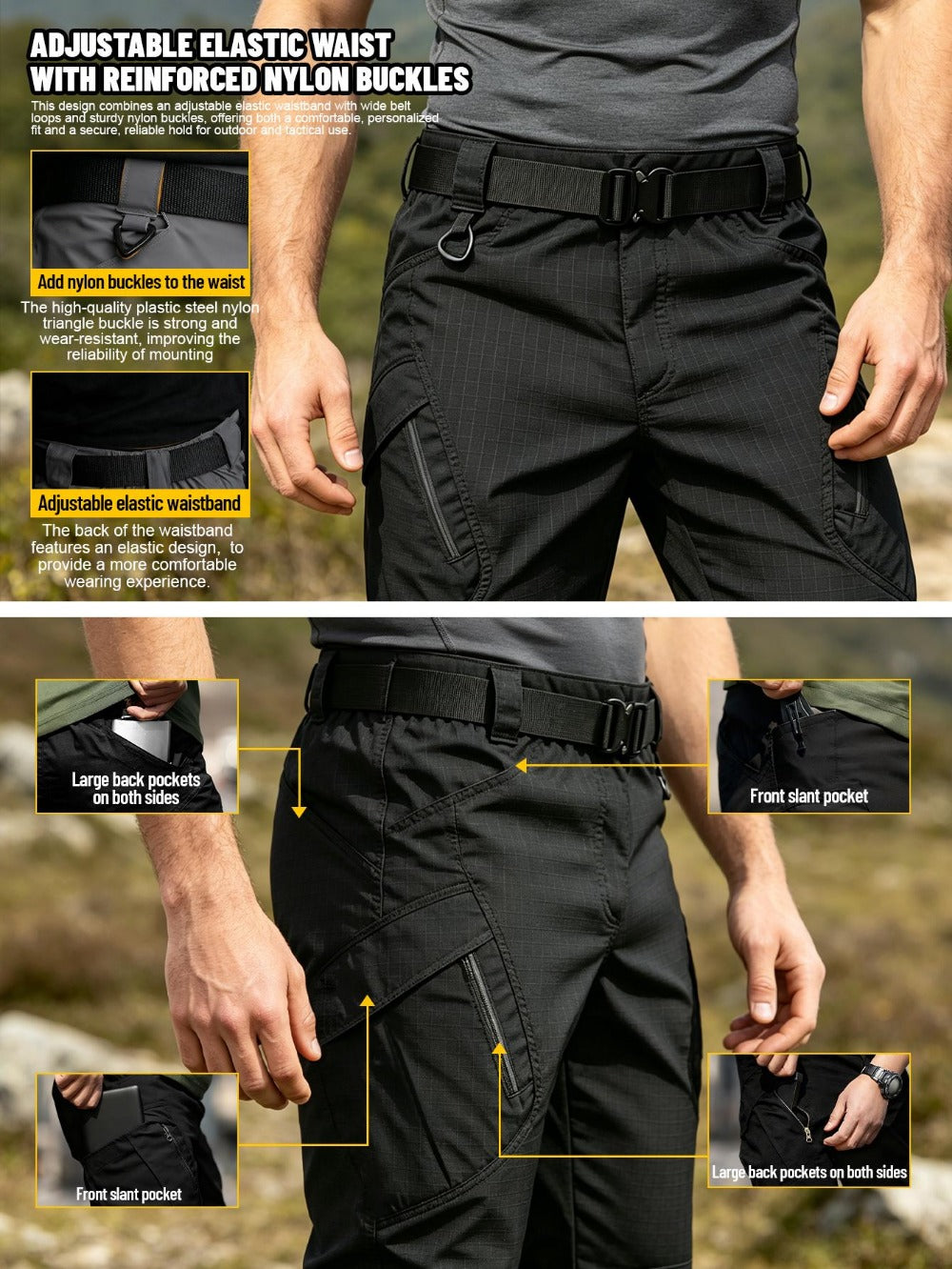 Women's Dress Pants - Quick Dry With Pockets