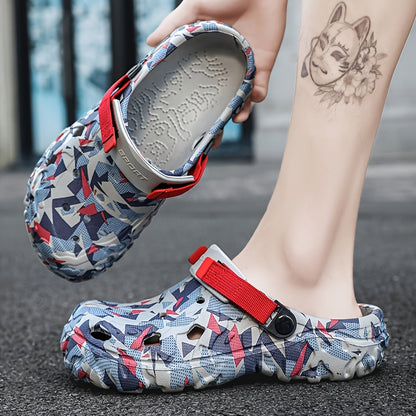 Men's Clogs, Fashionable Soft-Soled Clogs, Outdoor Sports and Casual Slippers, Outdoor/Indoor/Beach Clogs
