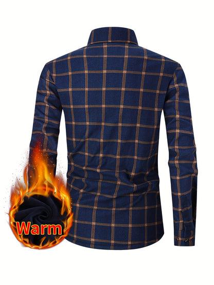 Men's Orange Polyester Long-Sleeve Jacket - product view 14