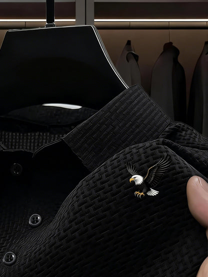 Men's Black Short-Sleeve Shirt - product view 22
