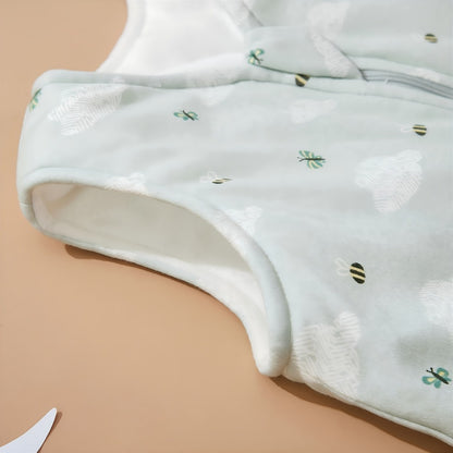 Baby Swaddle Sack - Quilted Soft Warm Sleep