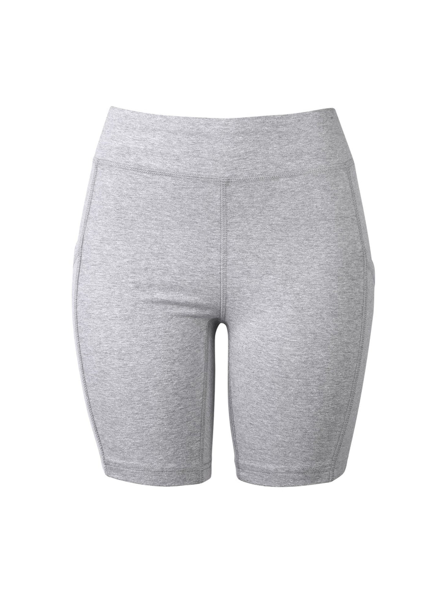 LADIES COTTON 15 INCH OUTSEAM SHORTS WITH POCKETS