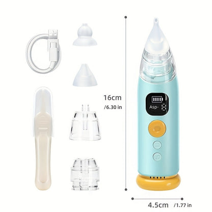 Baby Nasal Aspirator - Adjustable Electric Soft Nose