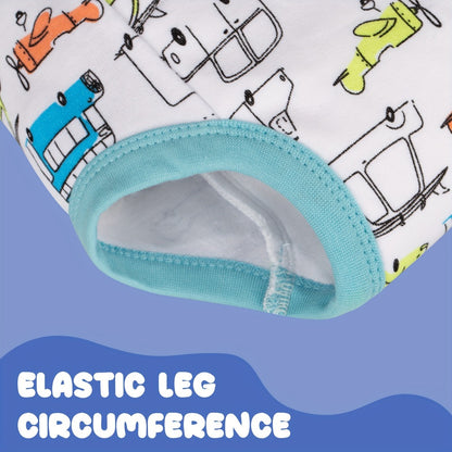 Boys' Reusable Training Pants - 6-Pack Cotton