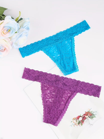 Women's Mixed colors Lace Underwear - product view 7