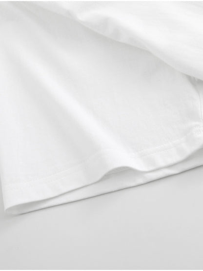 Men's Oversized T-Shirt - Round Neck Short Sleeve Weekend Style