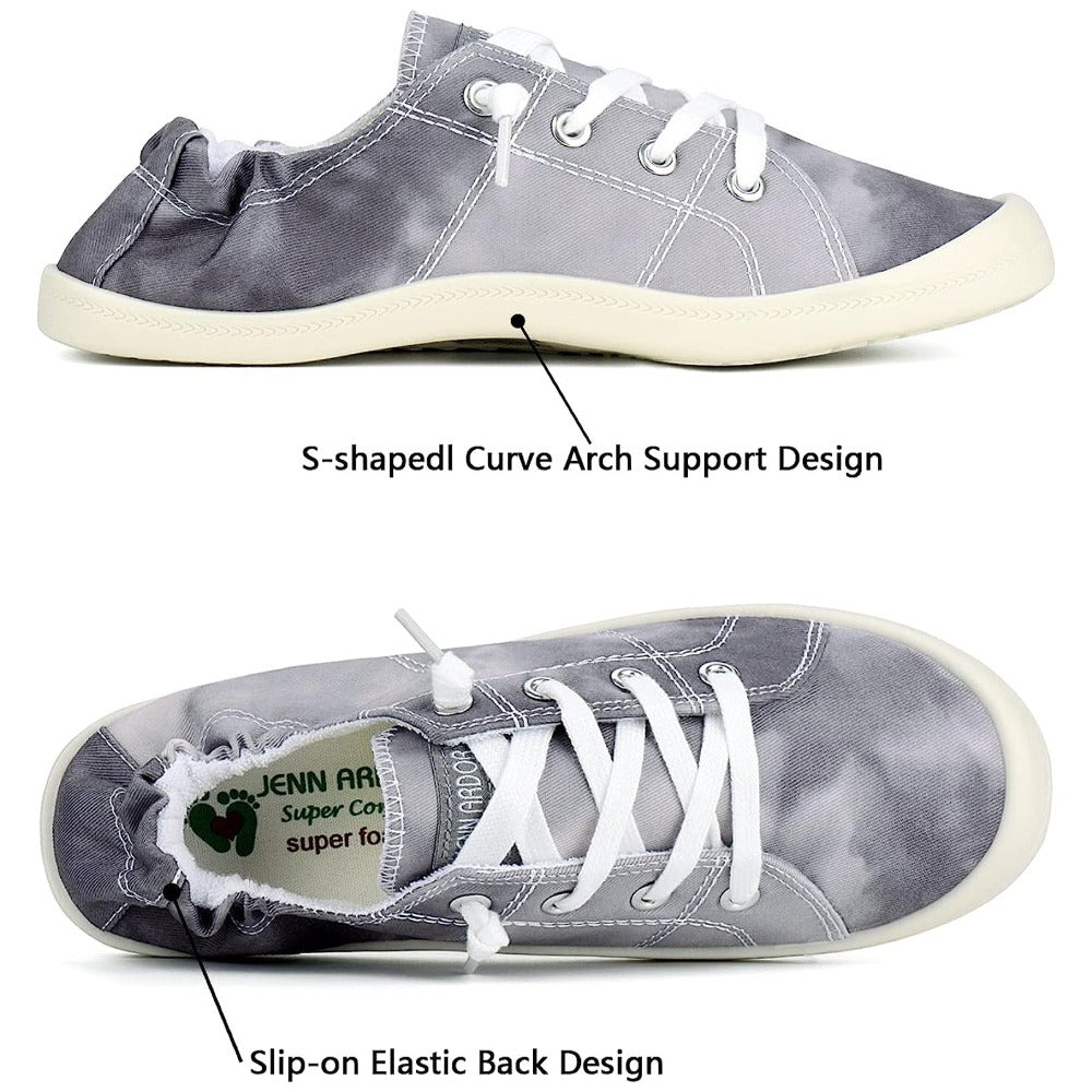 Women's Sneakers – Lace-Up Slip-On for Everyday Wear