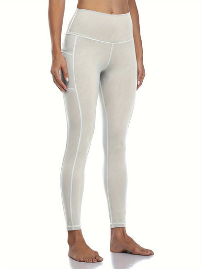 Five-piece Tracksuit Leggings for Women, Nine-point Printed Yoga Pants for Women, And Fitness Running Compression Pants for Women