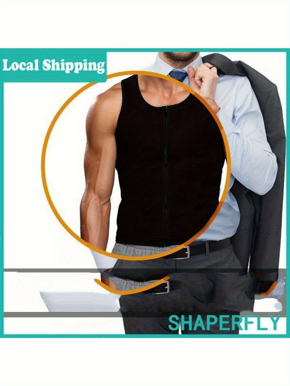 Men's Solid Color Performance Shirt - Sleeveless 983781