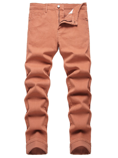 Men's Casual Slim Fit Stretch Jeans
