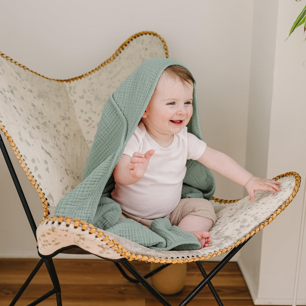 Baby Towel - 2-pack Muslin Cotton Soft