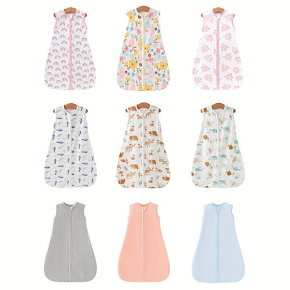 Baby Swaddle Sleep Sack Set - Two-Way Zipper Multipack