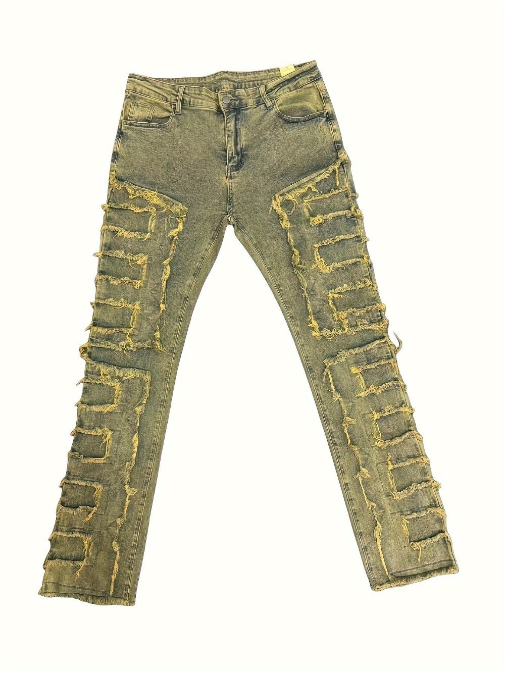 Men's Slim Fit Jeans - Classic Wash Clean Finish Travel 519077