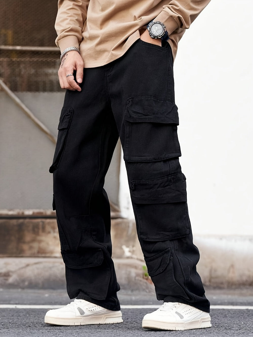 Men's Cargo Pants - Multi Pocket Everyday Style 708965