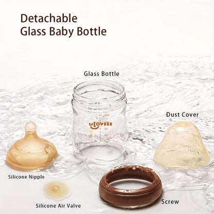 Baby Bottle - Glass 4Oz 8Oz Borosilicate