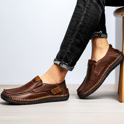 Men's Loafers & Flats - Breathable Mesh Slip-On for Outdoor & Travel 153701