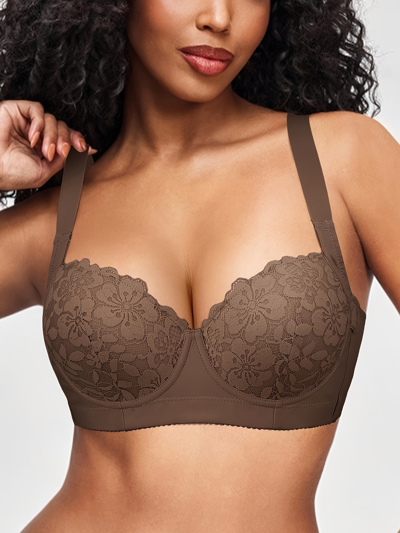Black Lace Bra - product view 3
