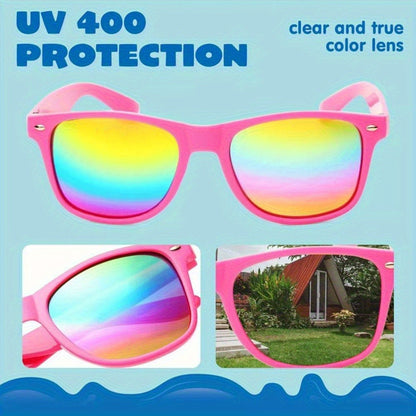 Kids Neon Party Favor Sunglasses - Colorful Bulk Birthday Style